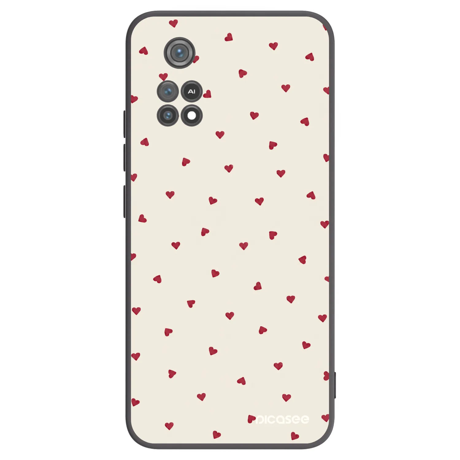 Picasee silikonski črni ovitek za Xiaomi Poco M4 Pro - Little Love