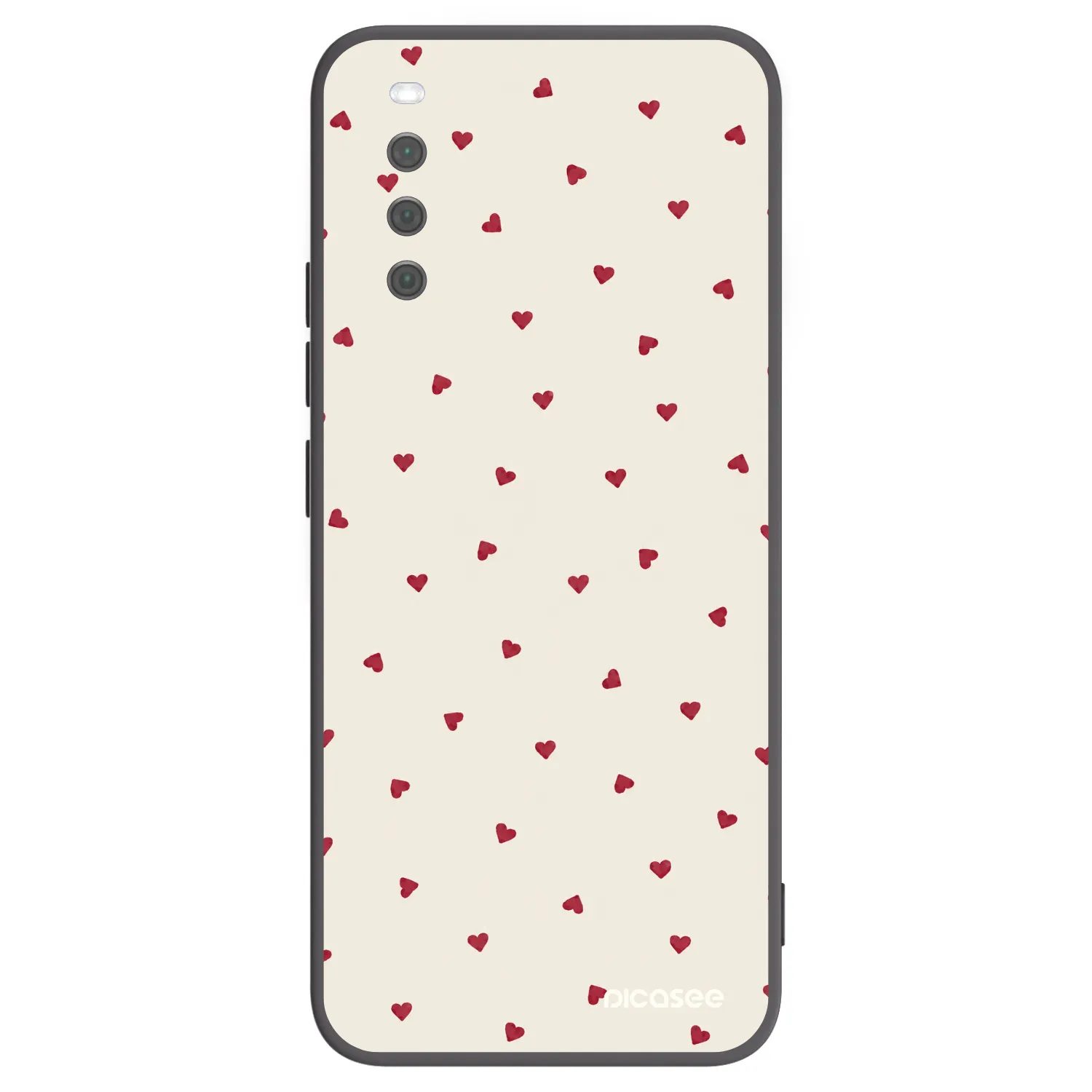 Picasee silikonski črni ovitek za Sony Xperia 10 III - Little Love