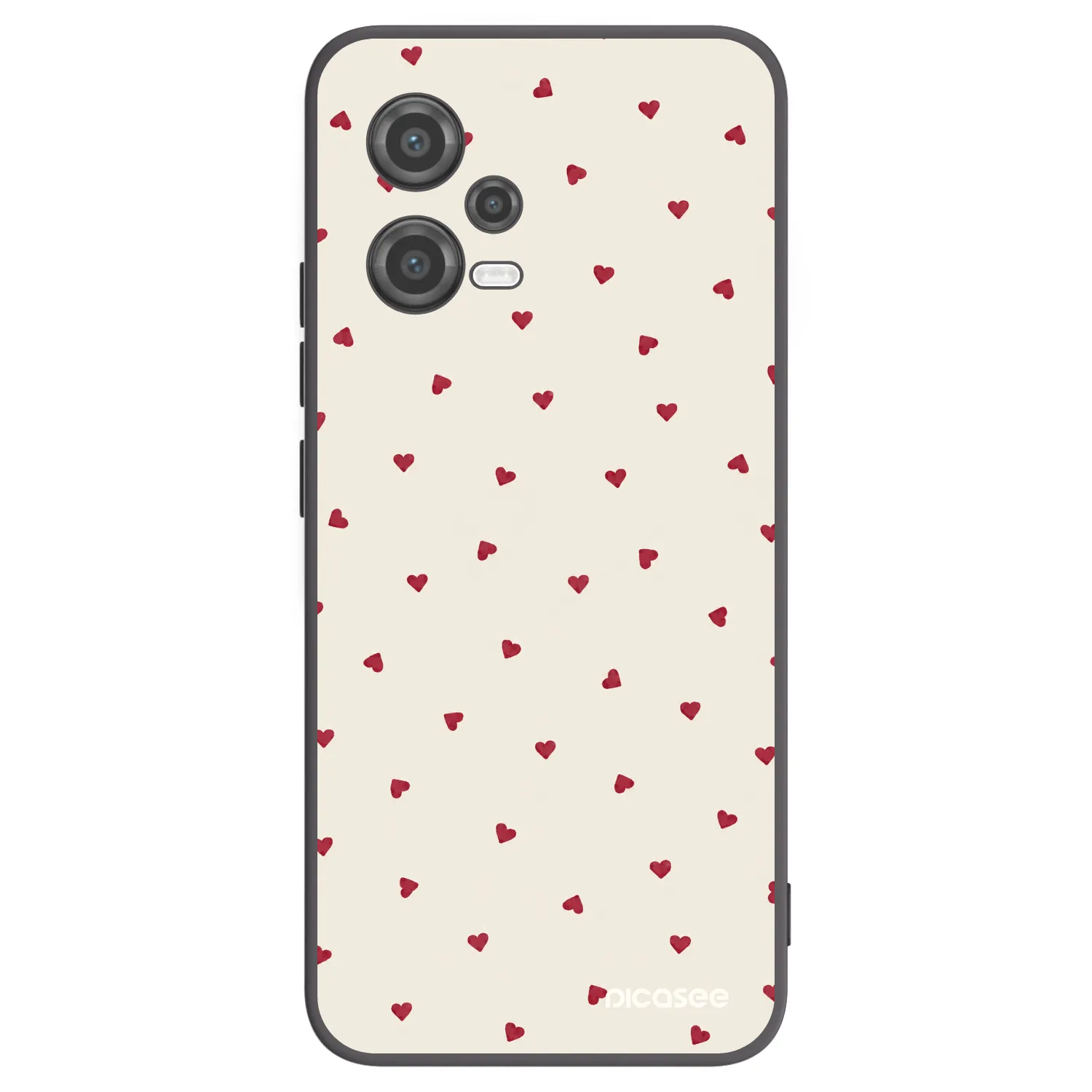 Picasee silikonski črni ovitek za Xiaomi Poco X5 - Little Love
