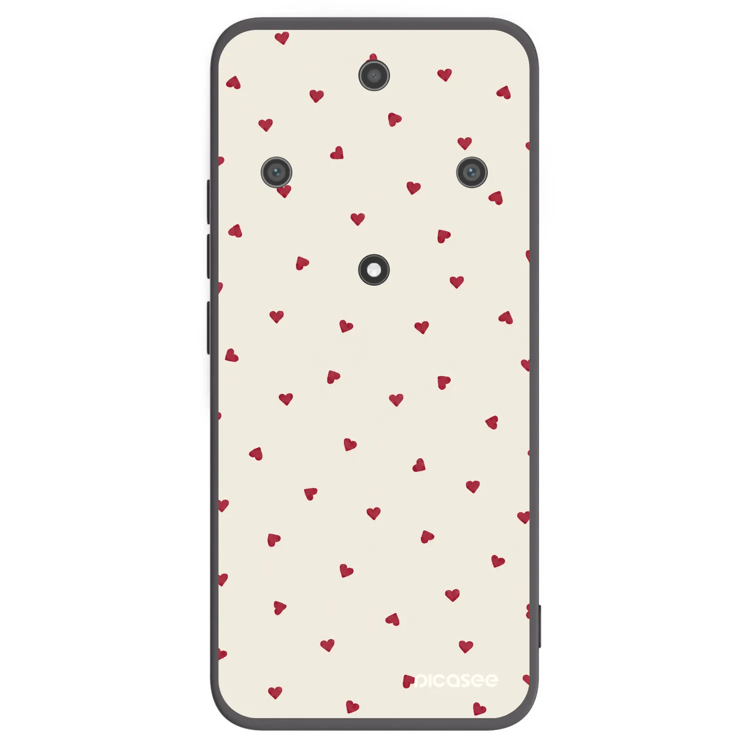 Picasee silikonski črni ovitek za Honor Magic5 Lite 5G - Little Love