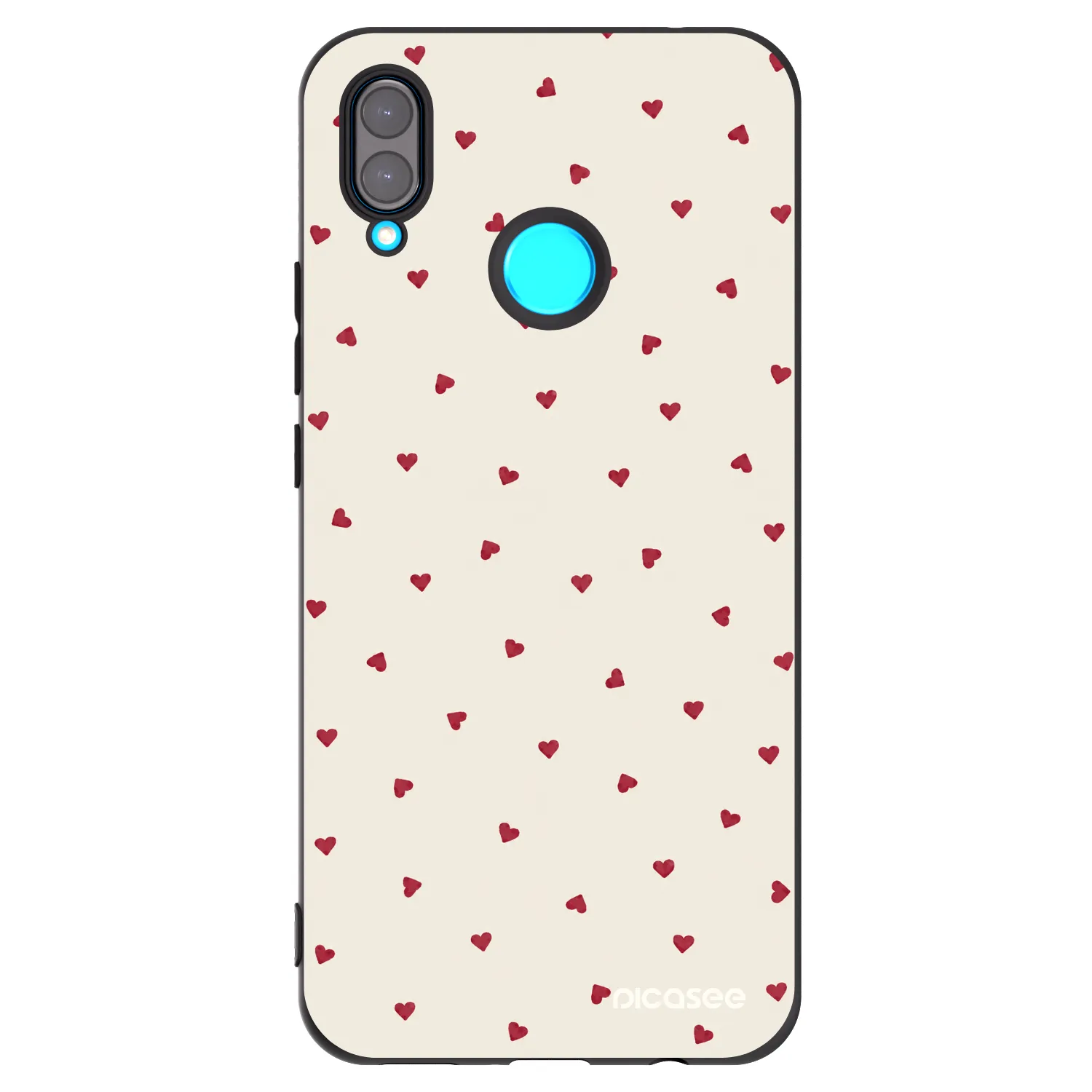 Picasee silikonski črni ovitek za Huawei Nova 3 - Little Love