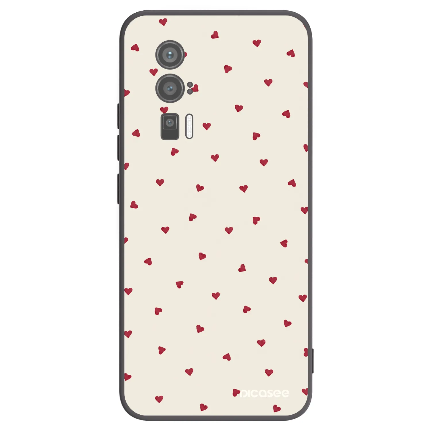 Picasee silikonski črni ovitek za Xiaomi Poco F5 Pro 5G - Little Love