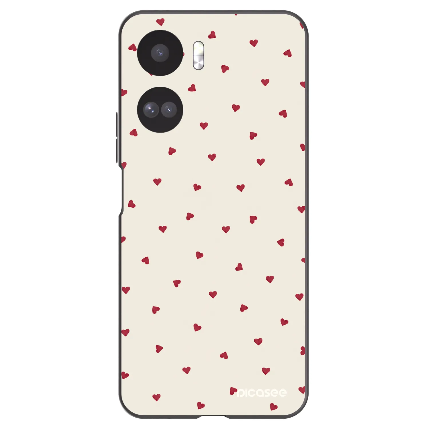 Picasee silikonski črni ovitek za Honor 90 Lite 5G - Little Love