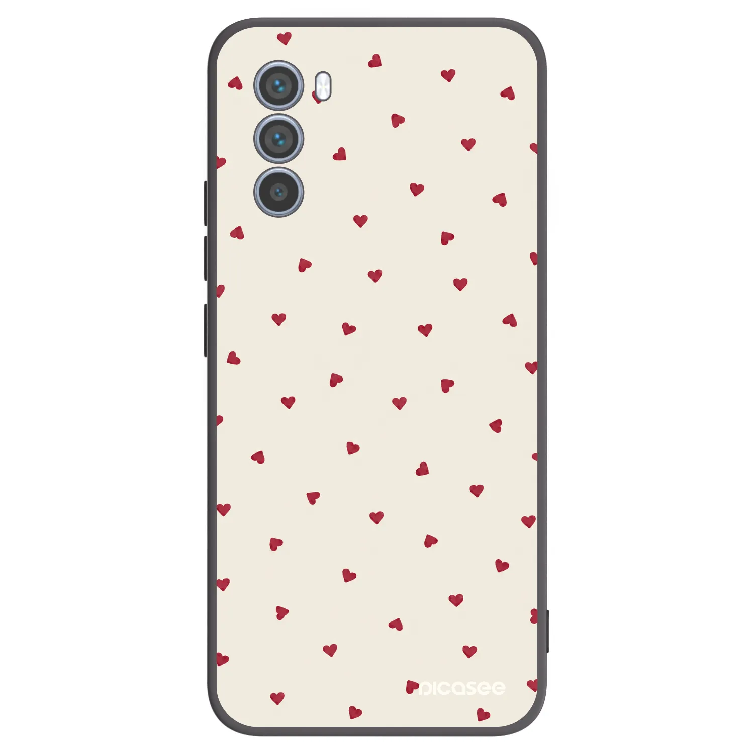 Picasee silikonski črni ovitek za Motorola Moto G62 - Little Love