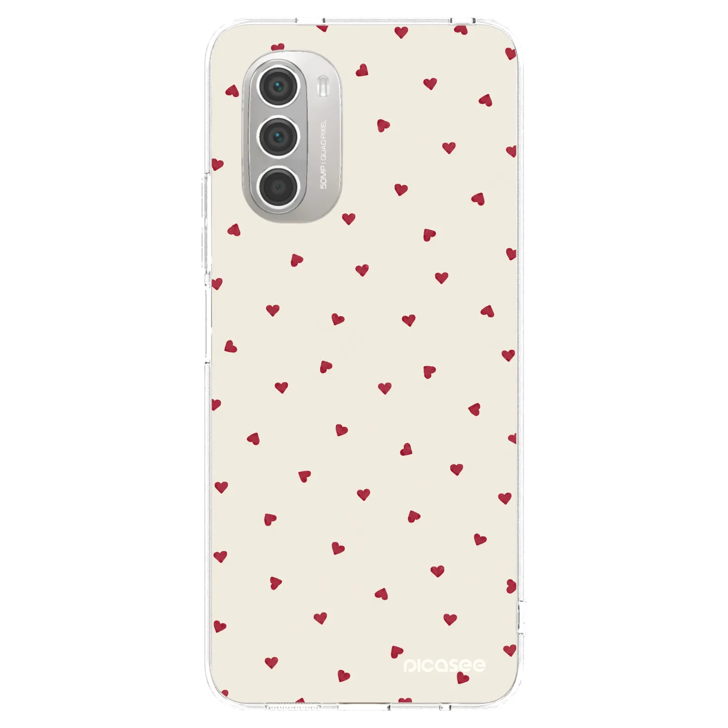 Picasee silikonski prozorni ovitek za Motorola Moto G51 - Little Love