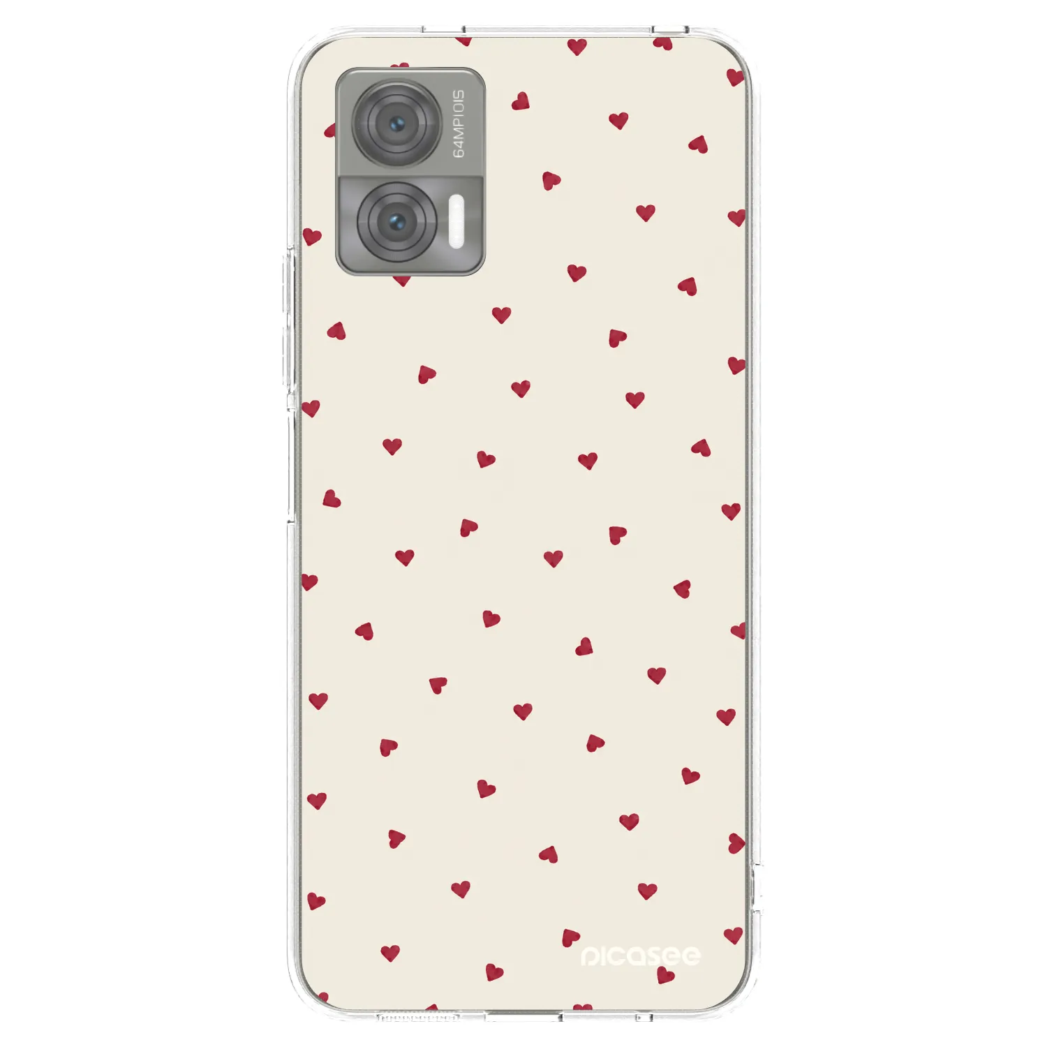 Picasee silikonski prozorni ovitek za Motorola Edge 30 Neo - Little Love