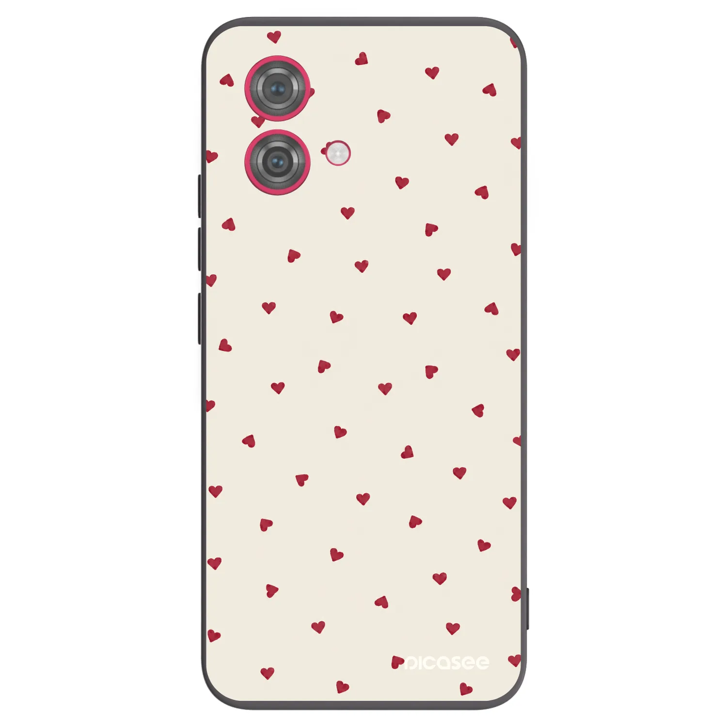 Picasee silikonski črni ovitek za Motorola Moto G84 5G - Little Love