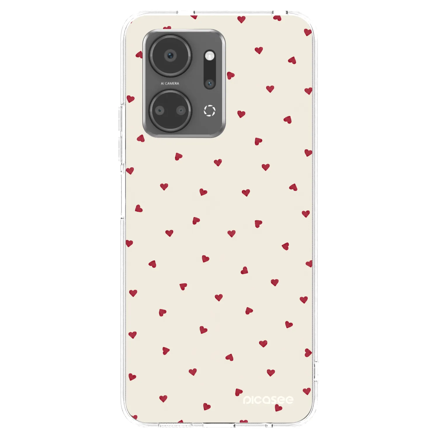 Picasee silikonski prozorni ovitek za Honor X7a - Little Love