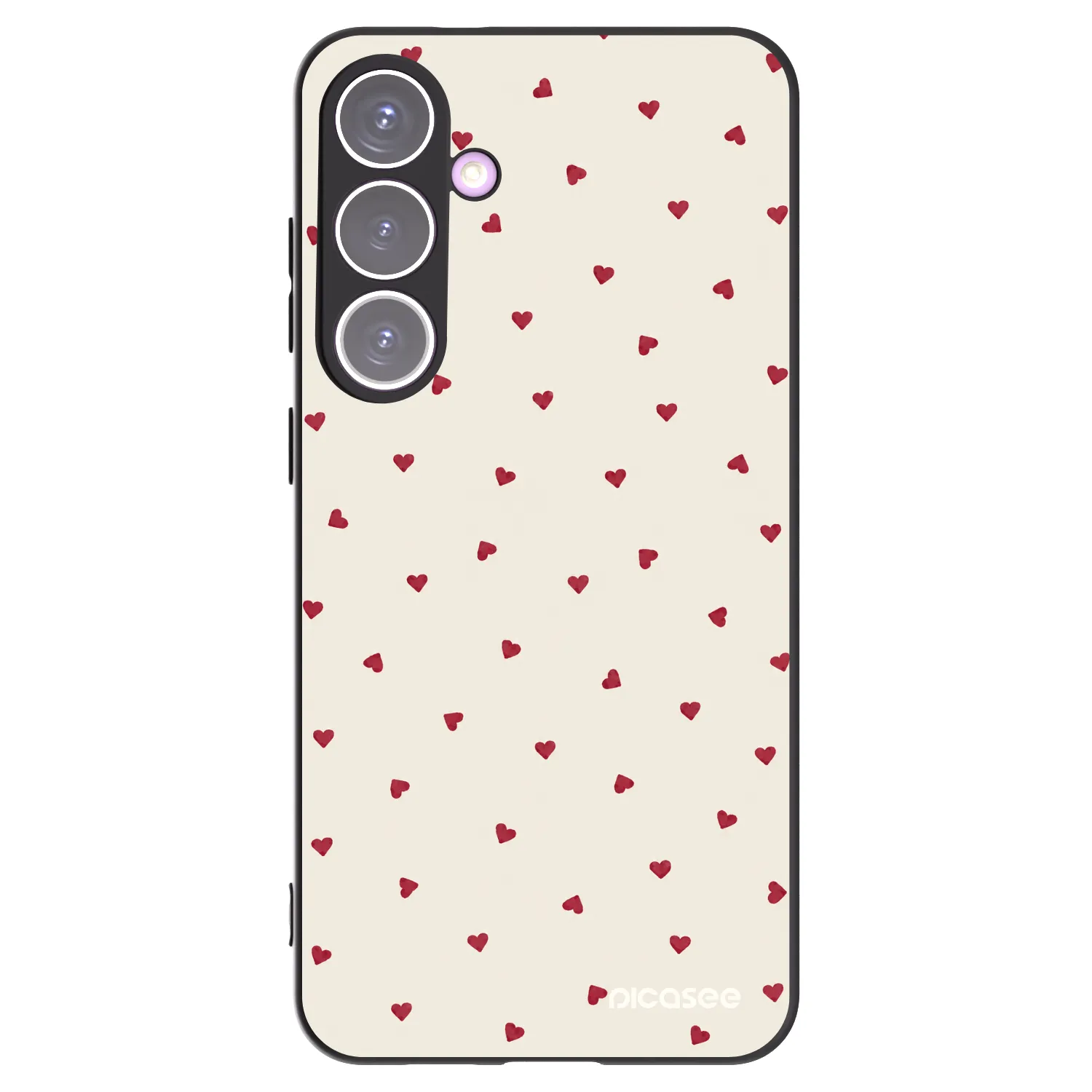 Picasee silikonski črni ovitek za Samsung Galaxy S24+ S926B 5G - Little Love