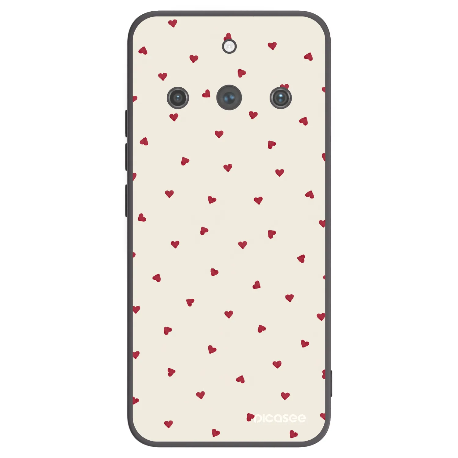 Picasee silikonski črni ovitek za Realme 11 Pro+ - Little Love