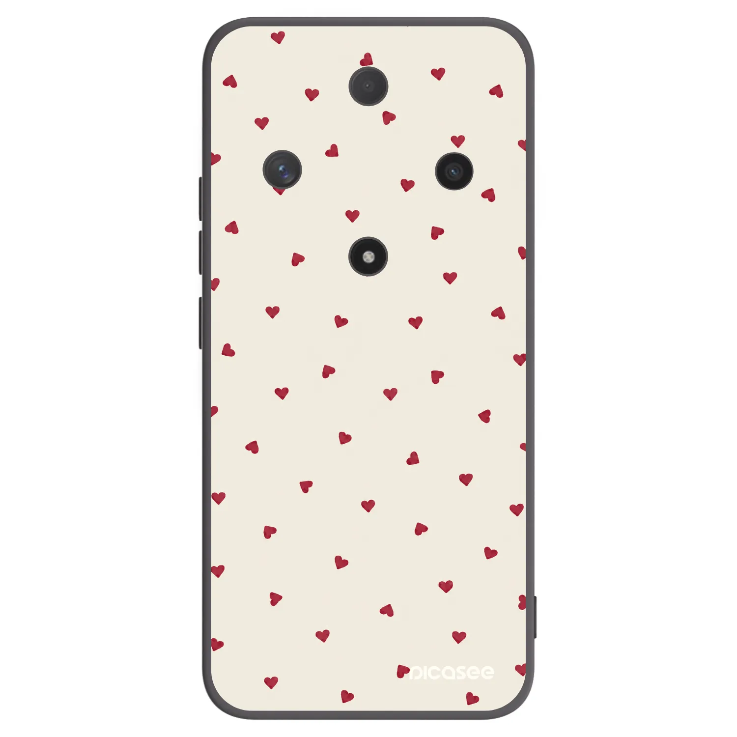 Picasee silikonski črni ovitek za Honor Magic6 Lite 5G - Little Love