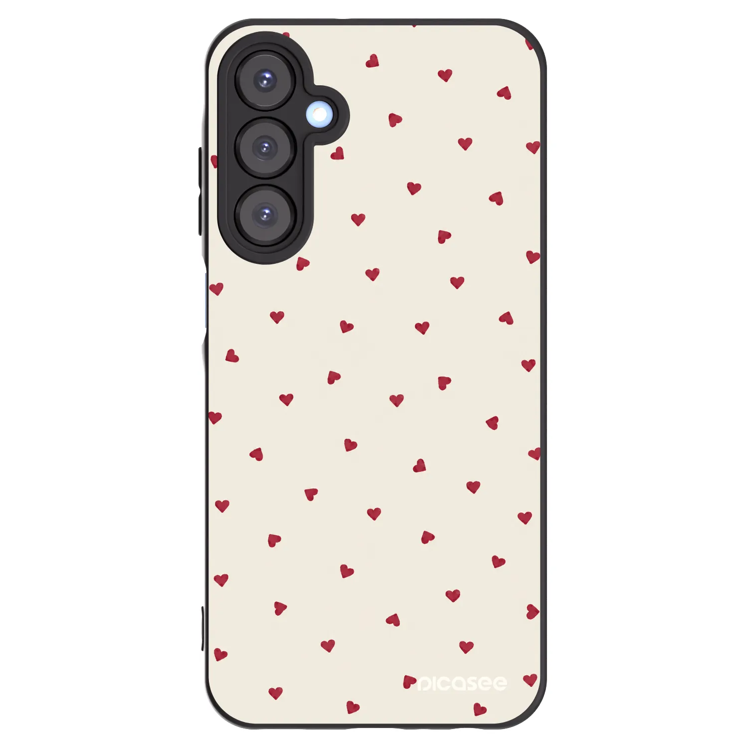 Picasee silikonski črni ovitek za Samsung Galaxy A25 A256B 5G - Little Love