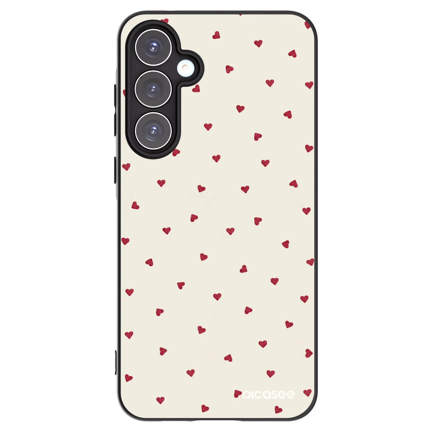 Picasee silikonski črni ovitek za Samsung Galaxy A55 5G A556B - Little Love