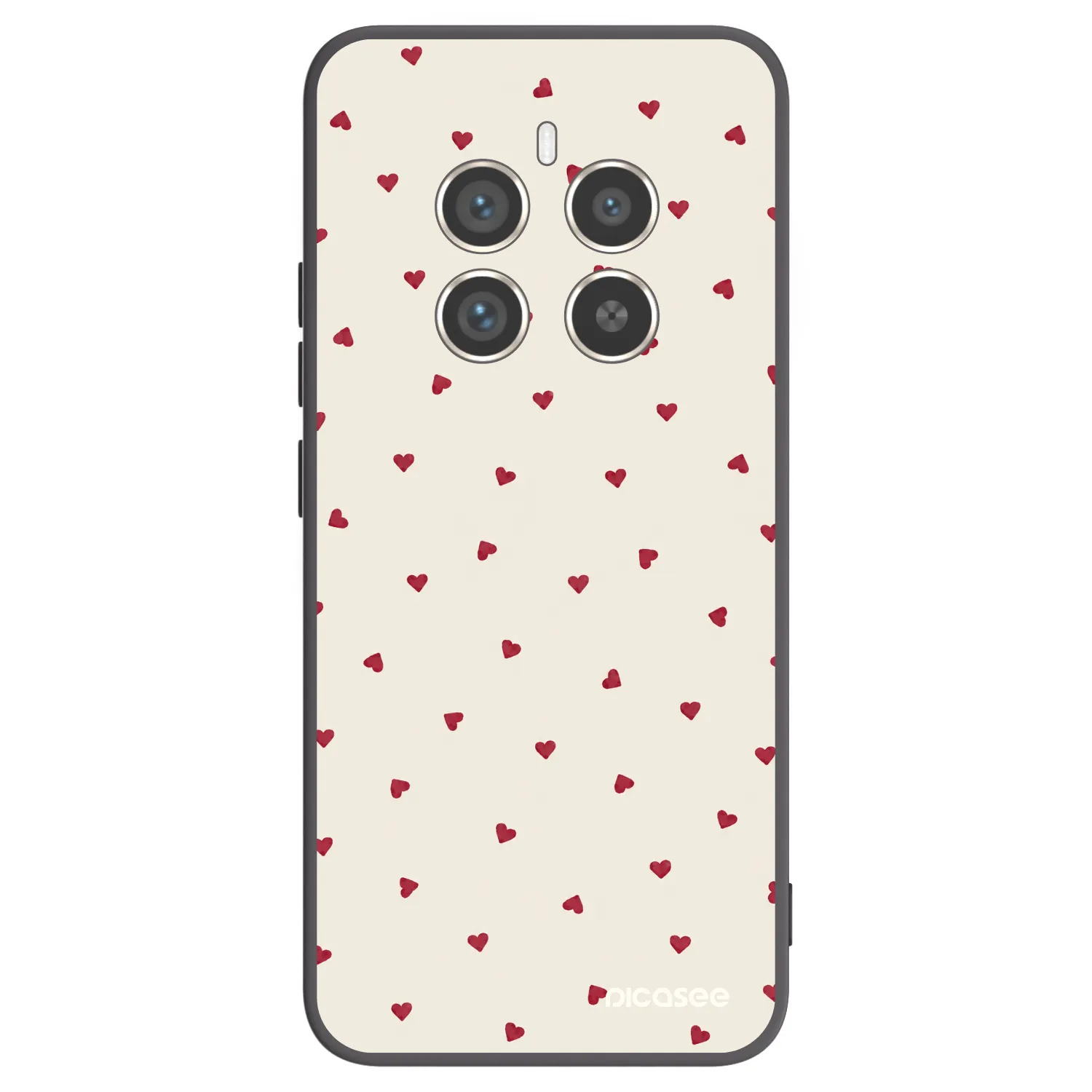 Picasee silikonski črni ovitek za Realme 12 Pro 5G - Little Love