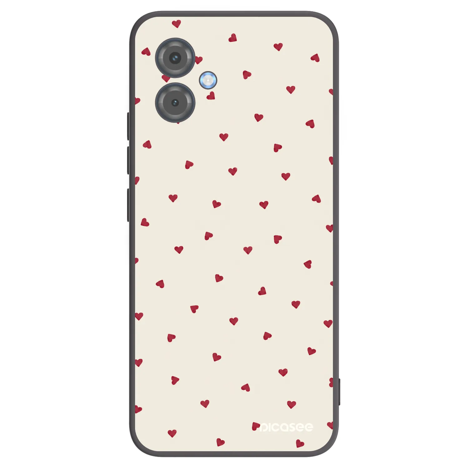Picasee silikonski črni ovitek za Motorola Moto G14 - Little Love