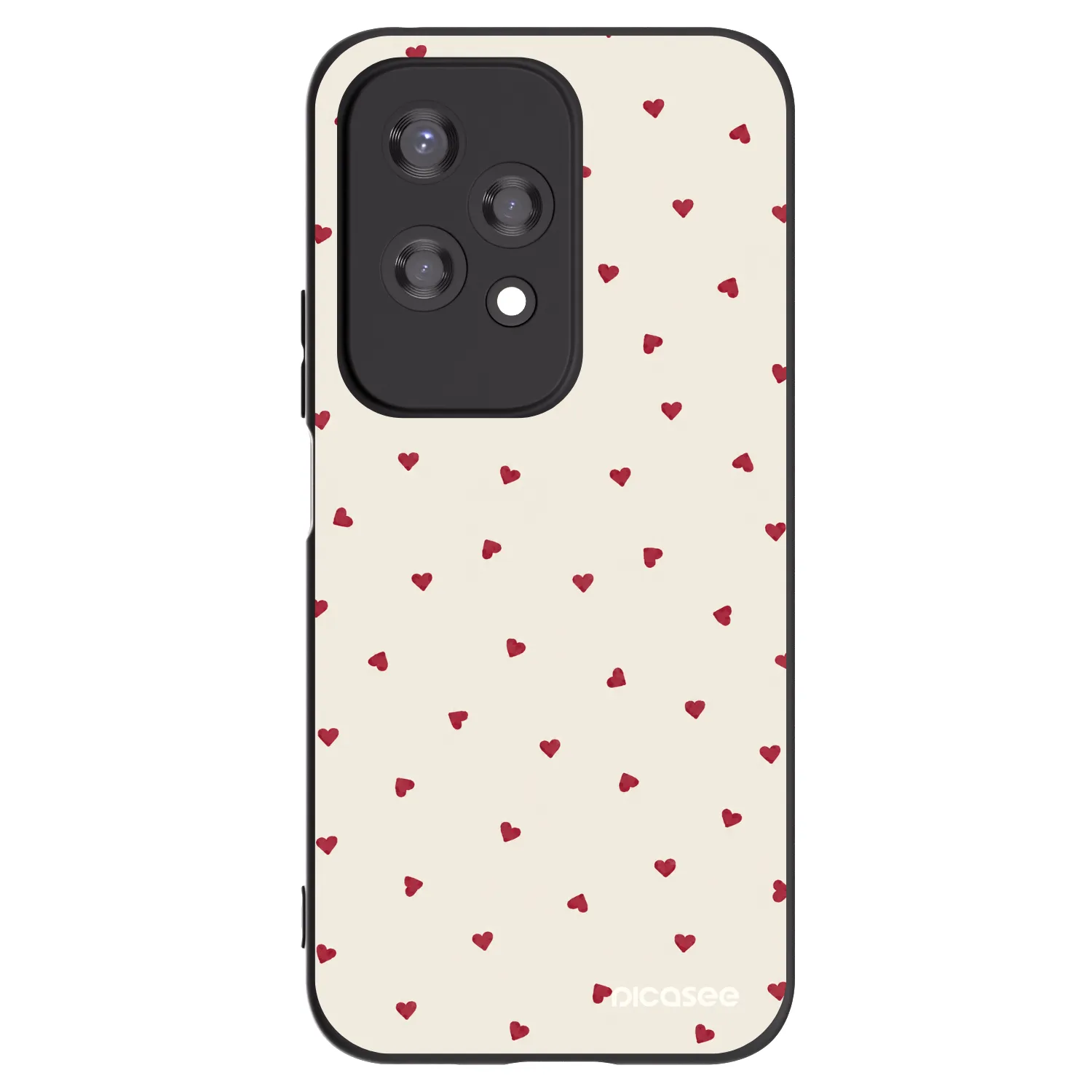 Picasee silikonski črni ovitek za Honor 200 Lite - Little Love