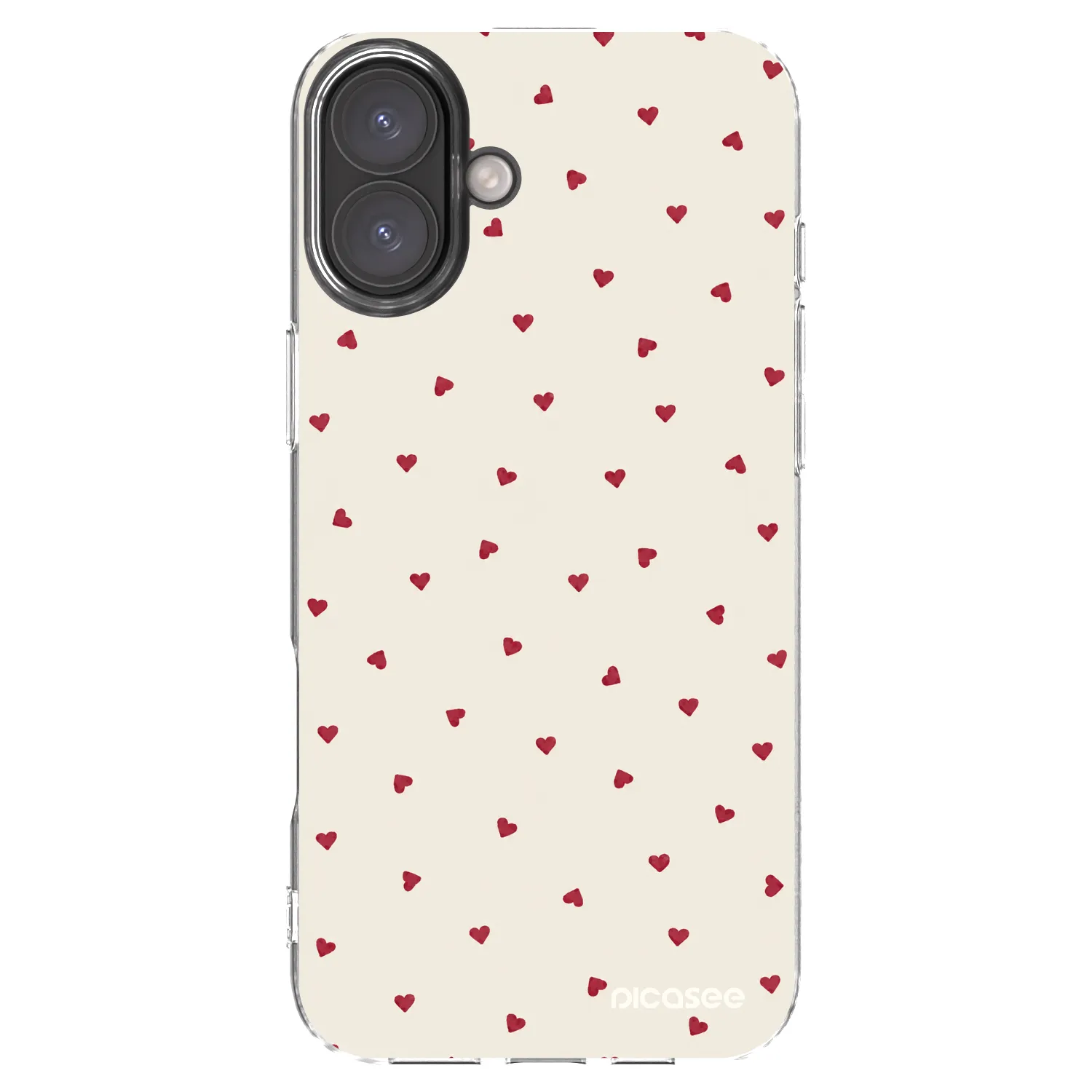 Picasee silikonski prozorni ovitek za Apple iPhone 16 Plus - Little Love
