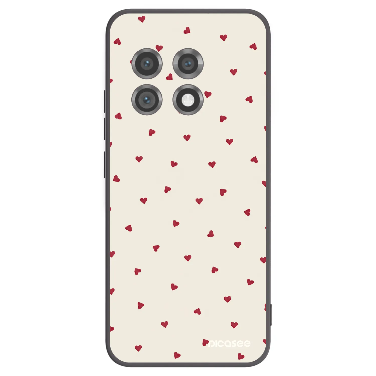 Picasee silikonski črni ovitek za OnePlus 11 5G - Little Love
