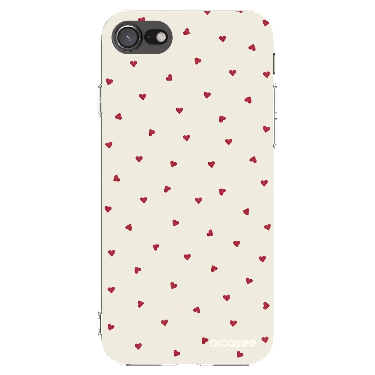 Picasee silikonski prozorni ovitek za Apple iPhone 7 - Little Love
