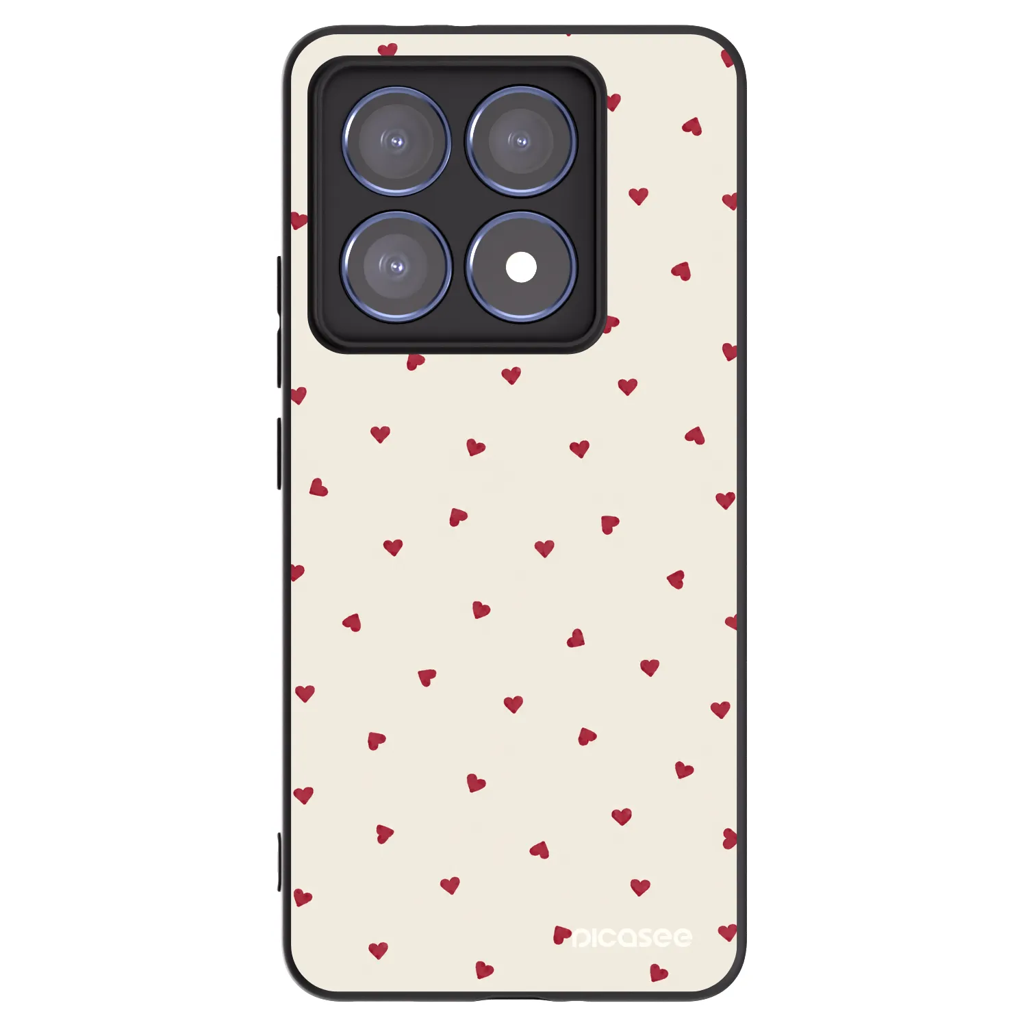 Picasee silikonski črni ovitek za Xiaomi 14T Pro - Little Love