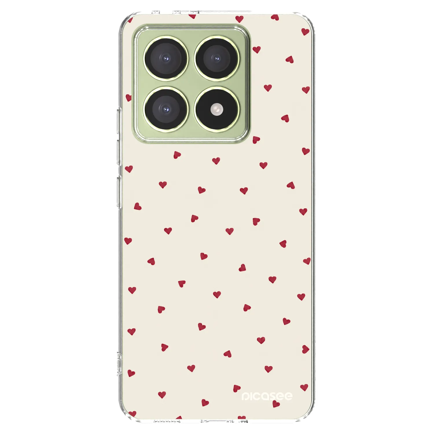 Picasee silikonski prozorni ovitek za Xiaomi 14T - Little Love