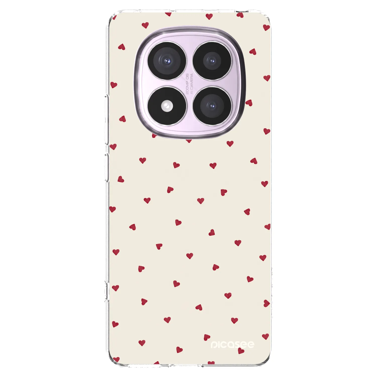 Picasee silikonski prozorni ovitek za Xiaomi Redmi Note 14 Pro 5G - Little Love