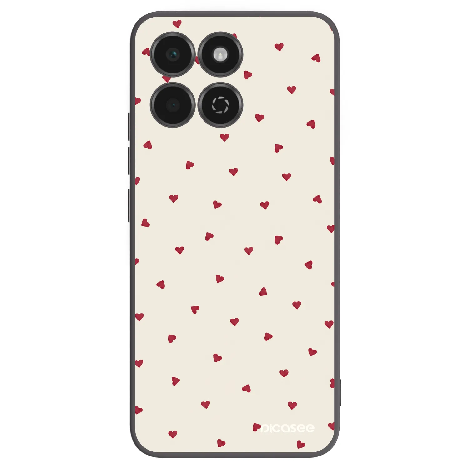 Picasee silikonski črni ovitek za Honor 200 Smart 5G - Little Love