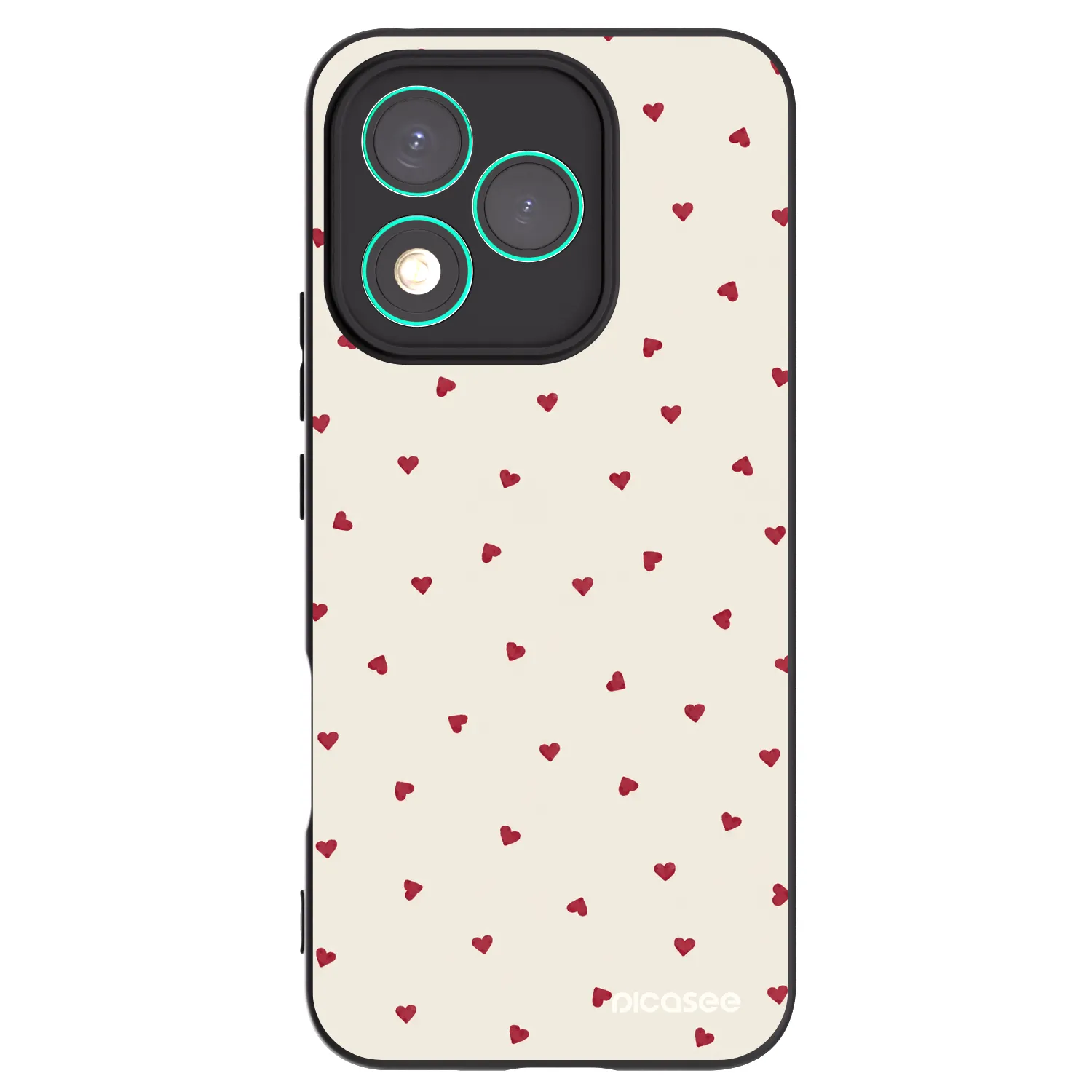 Picasee silikonski črni ovitek za Honor 400 Lite 5G - Little Love