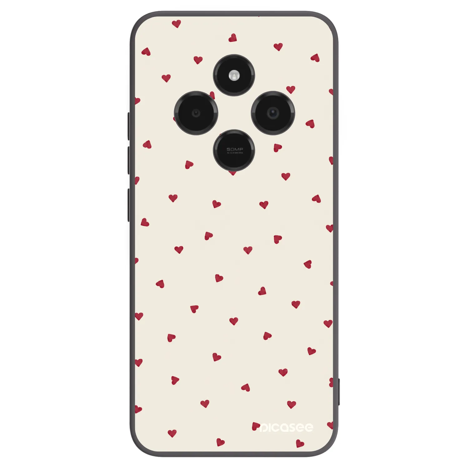 Picasee silikonski črni ovitek za Xiaomi Poco C75 - Little Love
