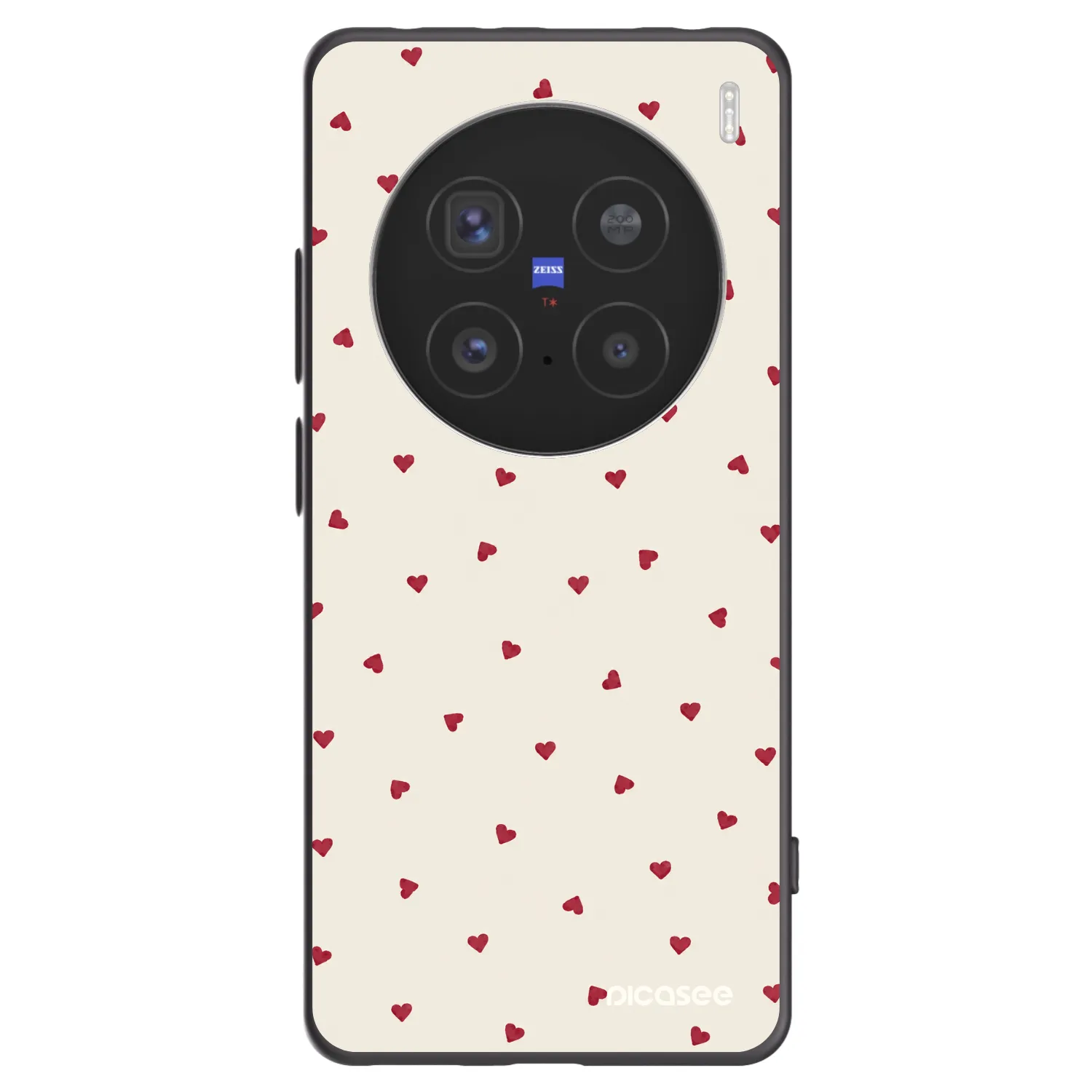 Picasee silikonski črni ovitek za Vivo X200 Pro - Little Love