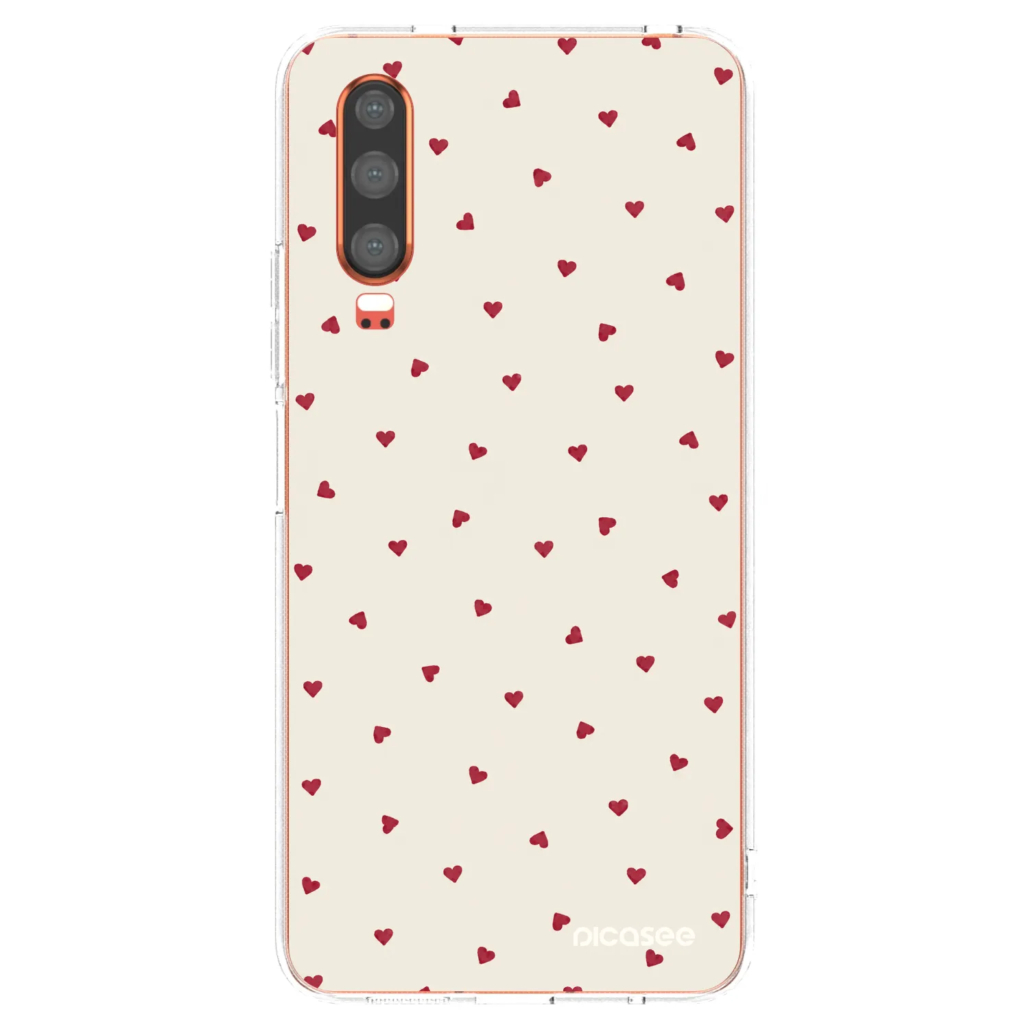Picasee silikonski prozorni ovitek za Huawei P30 - Little Love