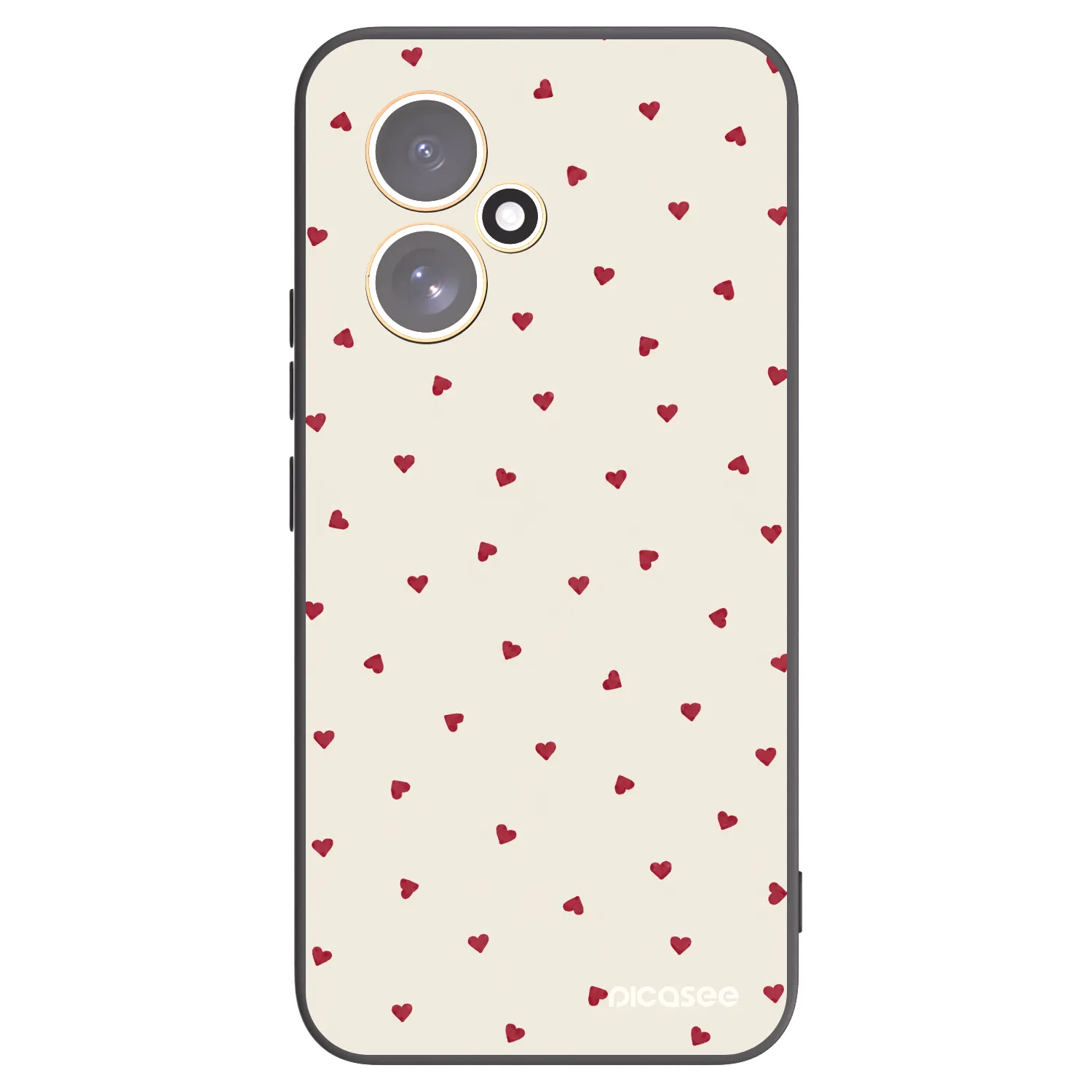 Picasee silikonski črni ovitek za Honor 400 5G - Little Love