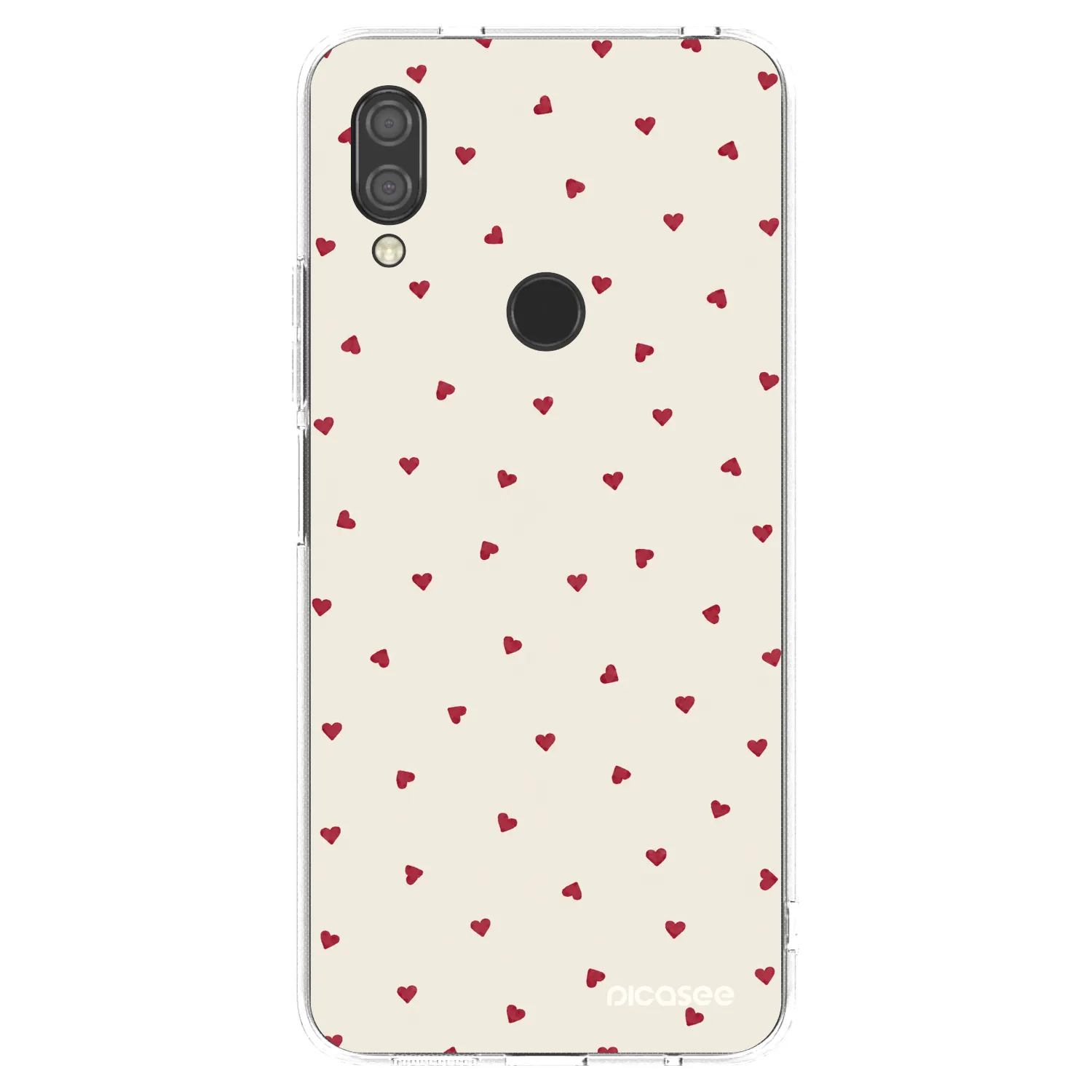 Picasee silikonski prozorni ovitek za Xiaomi Redmi 7 - Little Love