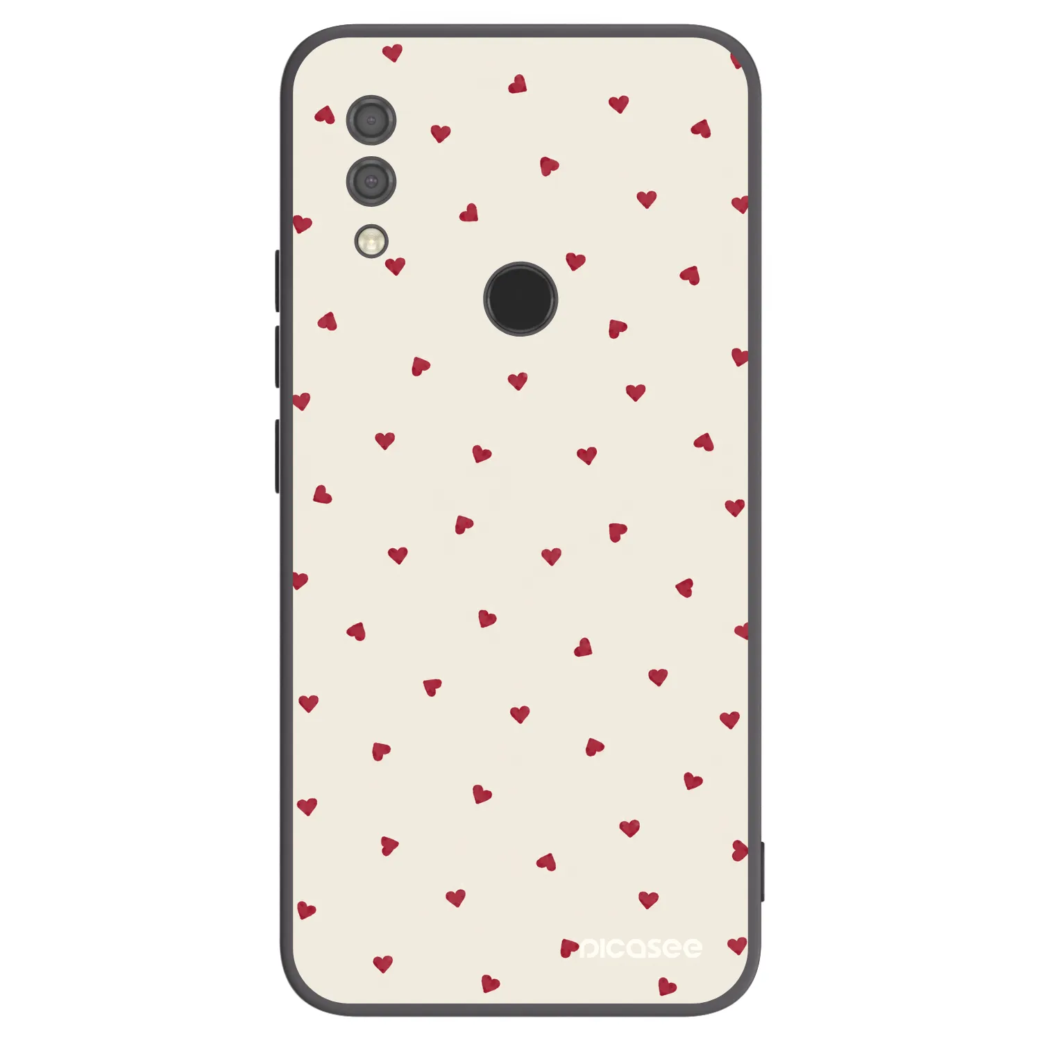 Picasee silikonski črni ovitek za Xiaomi Redmi 7 - Little Love
