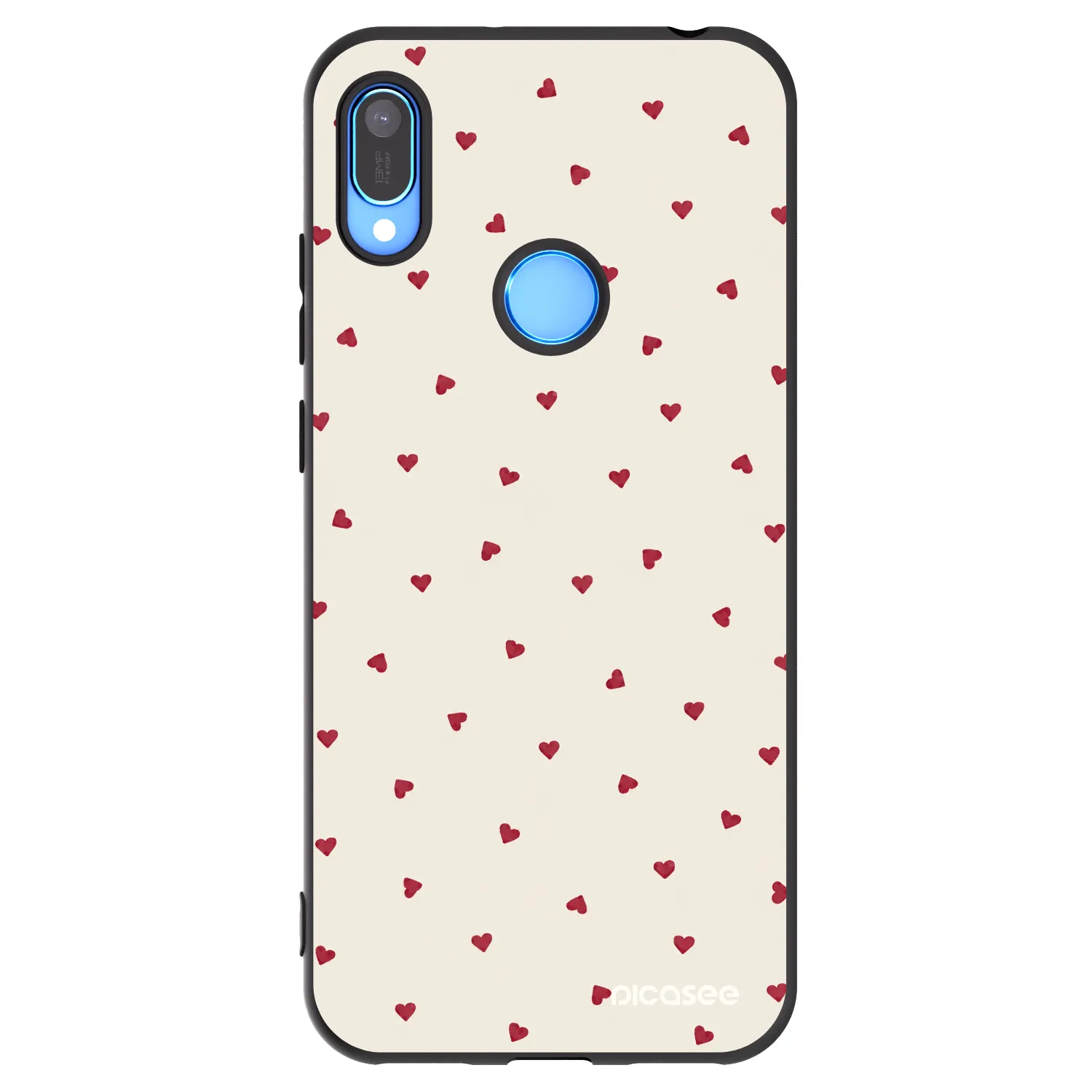 Picasee silikonski črni ovitek za Huawei Y6 2019 - Little Love