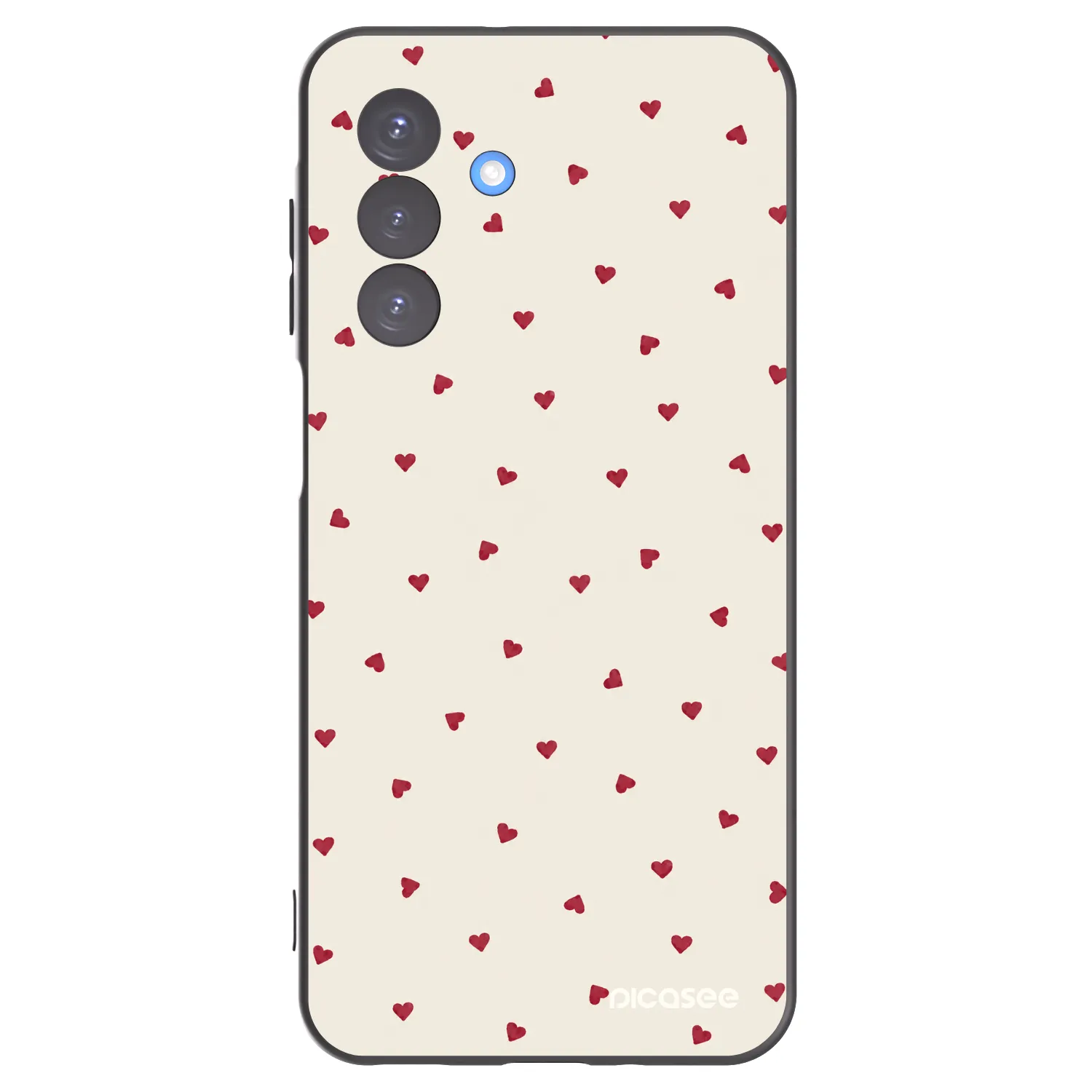 Picasee silikonski črni ovitek za Samsung Galaxy A17 5G - Little Love