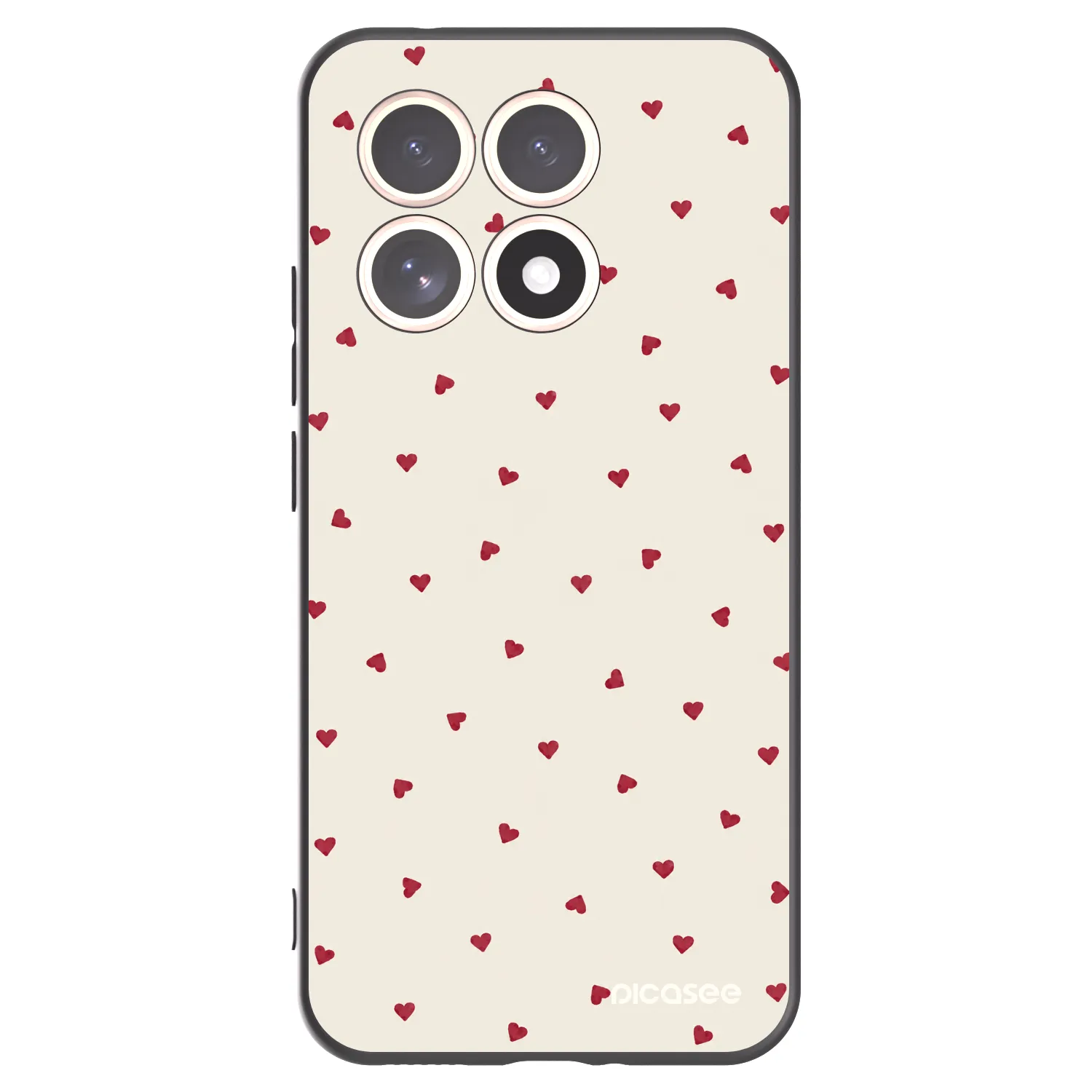 Picasee silikonski črni ovitek za Xiaomi 15T - Little Love