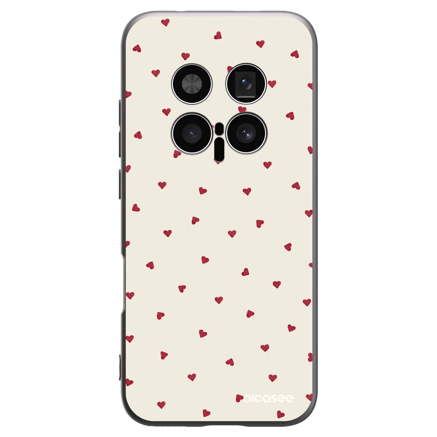 Picasee silikonski črni ovitek za Honor Magic8 Pro 5G - Little Love