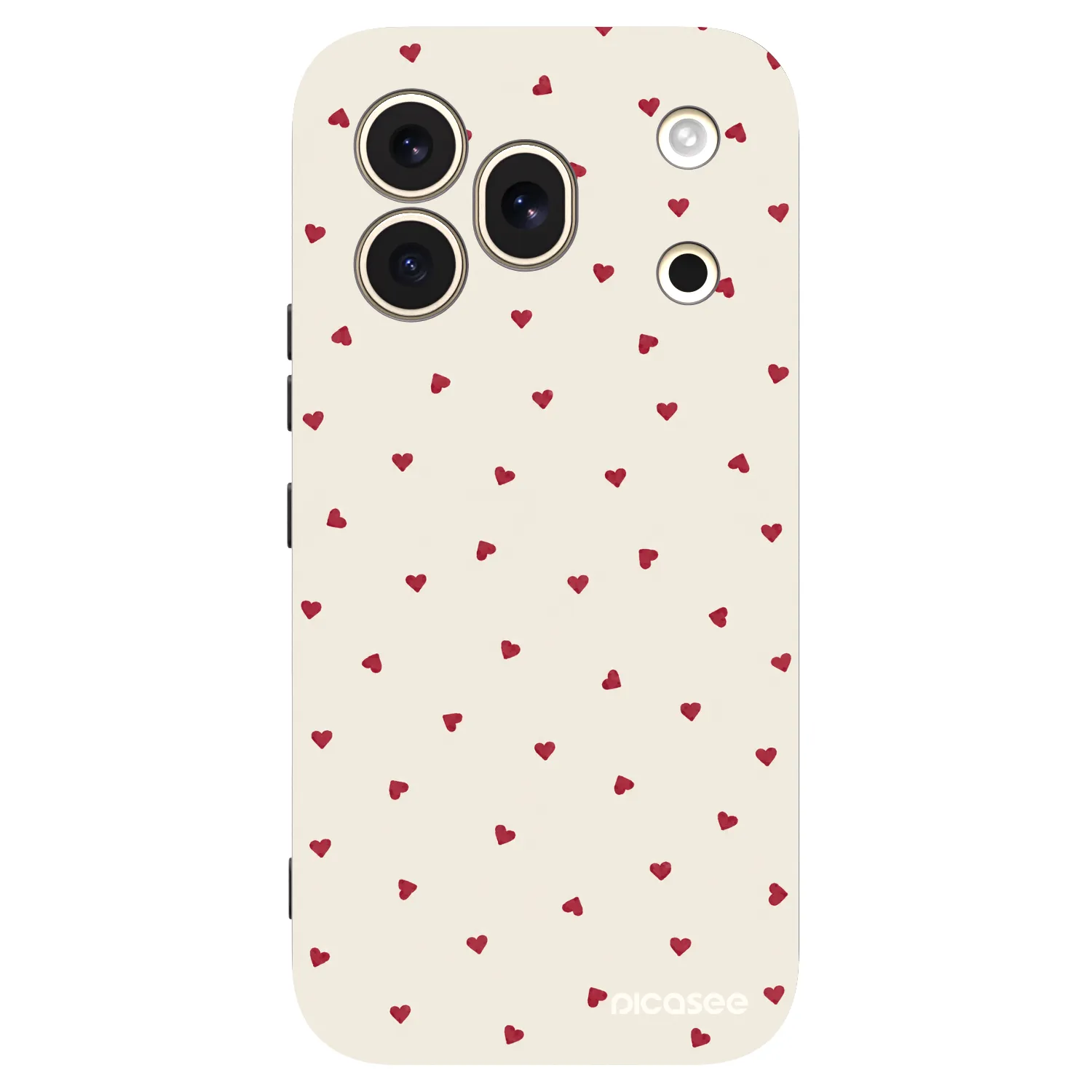 Picasee silikonski črni ovitek za Honor 600 Pro - Little Love
