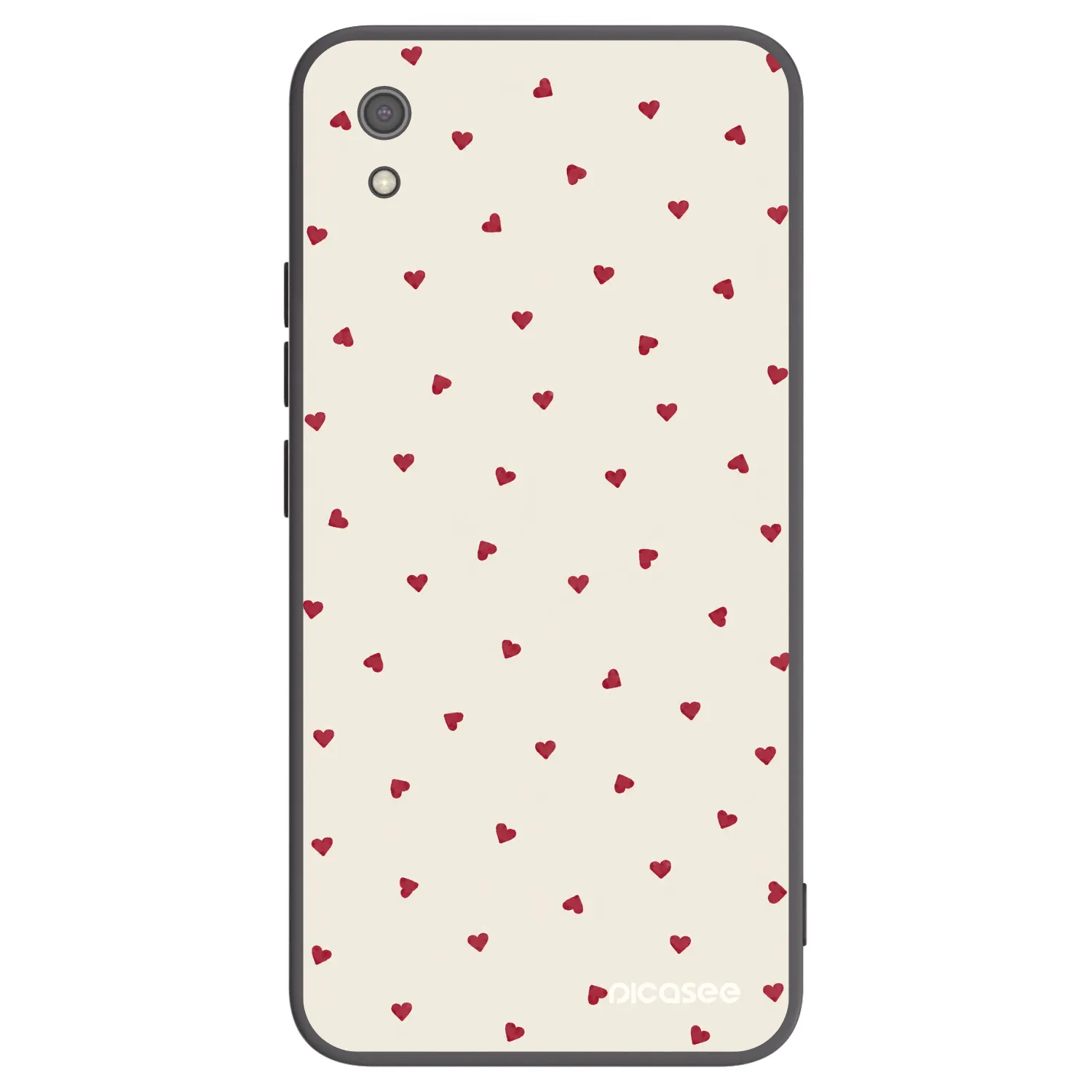 Picasee silikonski črni ovitek za Xiaomi Redmi 7A - Little Love