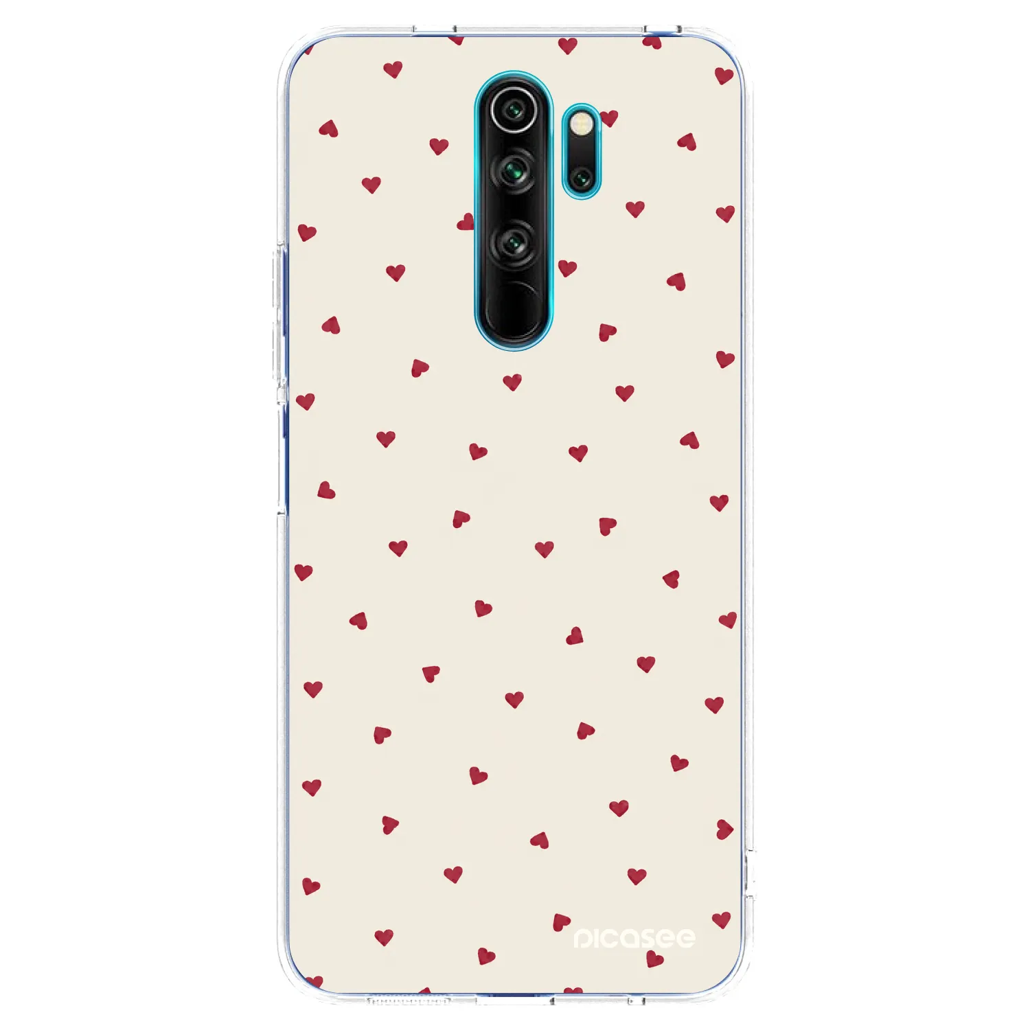 Picasee silikonski prozorni ovitek za Xiaomi Redmi Note 8 Pro - Little Love