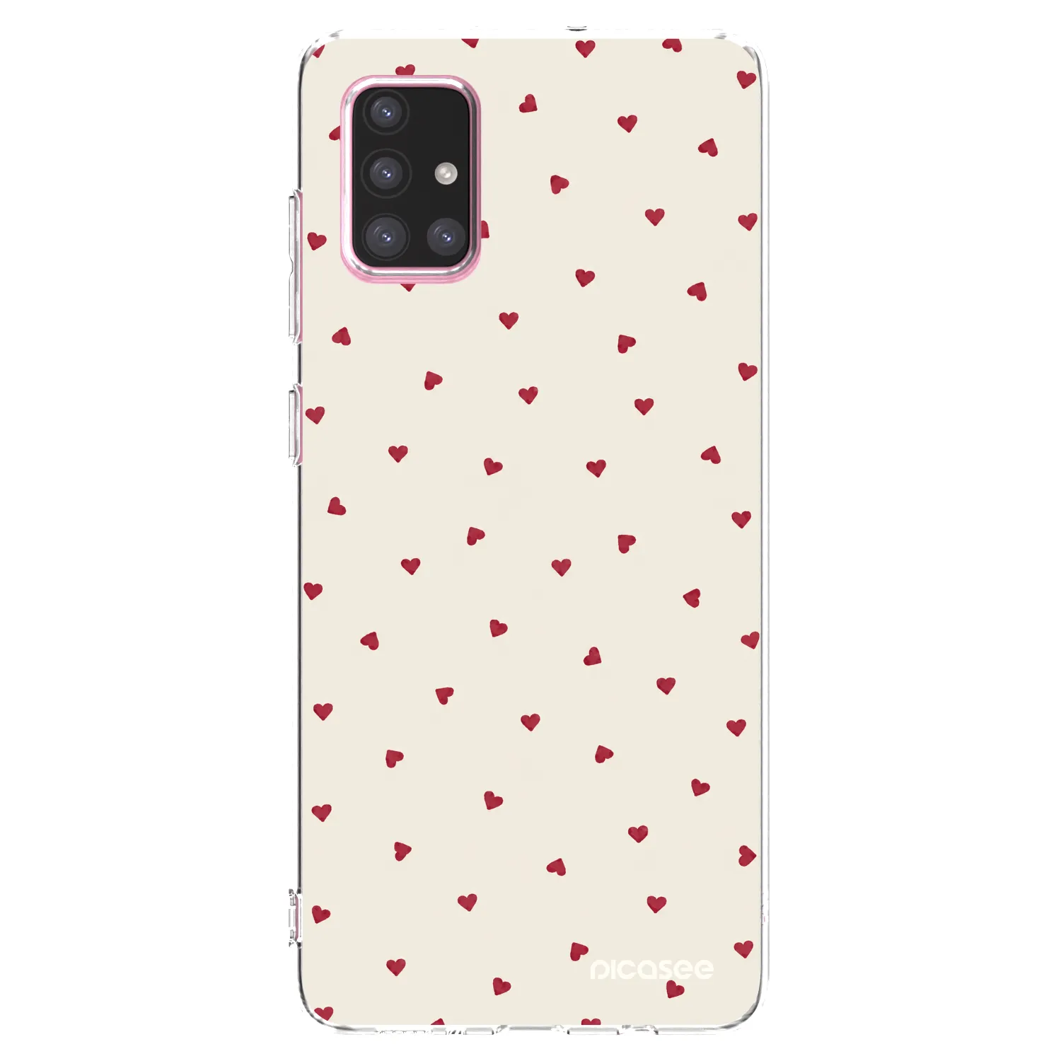 Picasee silikonski prozorni ovitek za Samsung Galaxy A71 A715F - Little Love