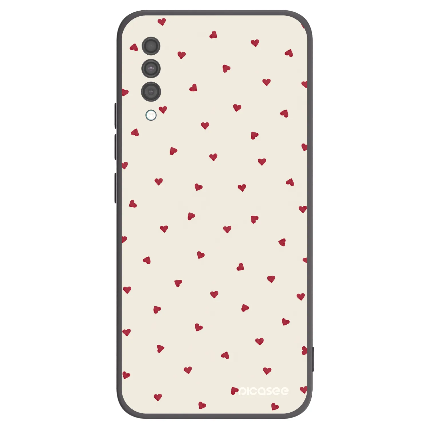 Picasee silikonski črni ovitek za Samsung Galaxy A30s A307F - Little Love