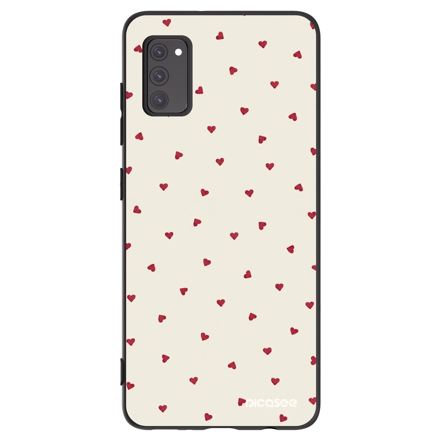 Picasee silikonski črni ovitek za Samsung Galaxy A41 A415F - Little Love