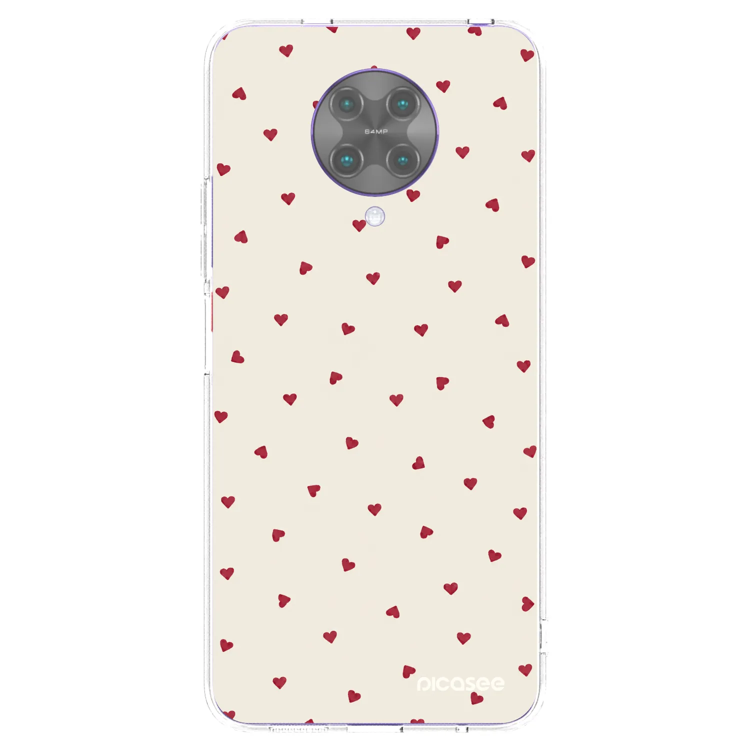 Picasee silikonski prozorni ovitek za Xiaomi Poco F2 Pro - Little Love