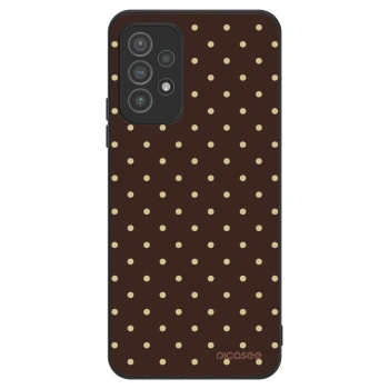 Ovitek za Samsung Galaxy A72 A725F - Vanilla Dots & Chocolate