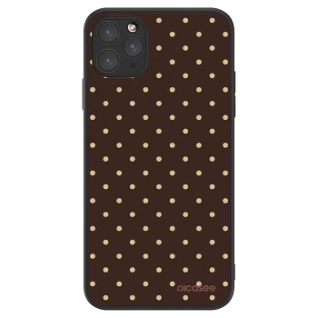 Picasee ULTIMATE CASE MagSafe za Apple iPhone 11 Pro Max - Vanilla Dots & Chocolate