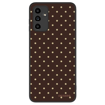Ovitek za Samsung Galaxy A04s A047F - Vanilla Dots & Chocolate