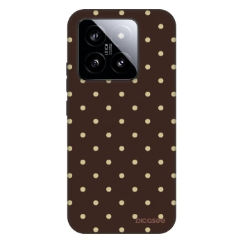 Ovitek za Xiaomi 14 - Vanilla Dots & Chocolate