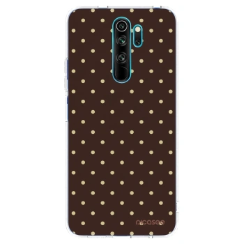Ovitek za Xiaomi Redmi Note 8 Pro - Vanilla Dots & Chocolate